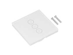 Bj-interruptor De Luz Inteligente Wifi Com Painel De Cristal Táctil Controle Remoto E Voz Para Parede
