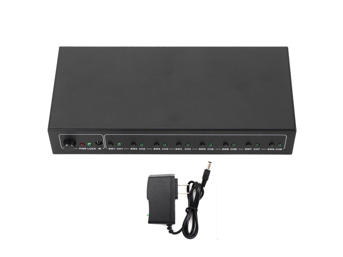 Yncm-divisor De Som Digital Spdif 1x8 Plugue Eua