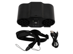 Ventilador De Cintura Portátil Recargable Por Usb Con Potente Flujo De Aire De 20000 Mah Para Acampar Al Aire Libre.