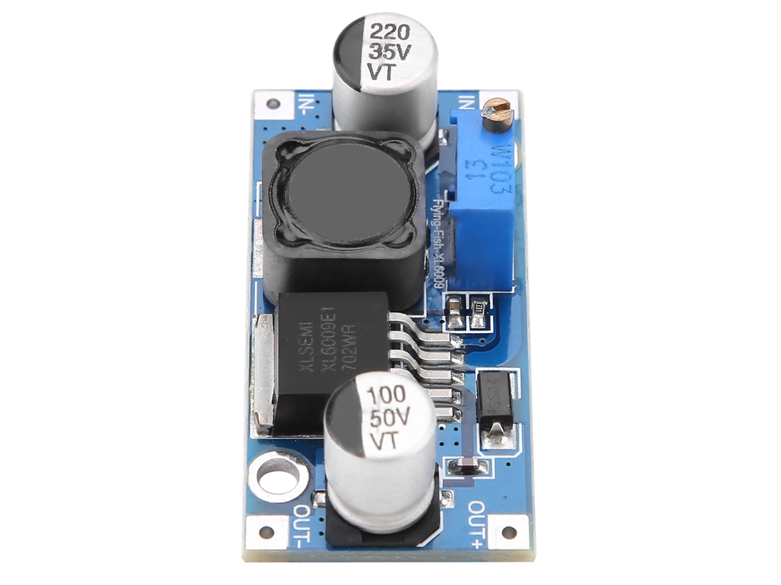 Omni-5pcs Módulo De Elevación De Voltaje Xl6009 Fuente De Alimentación Dc-dc 5-35v 4a