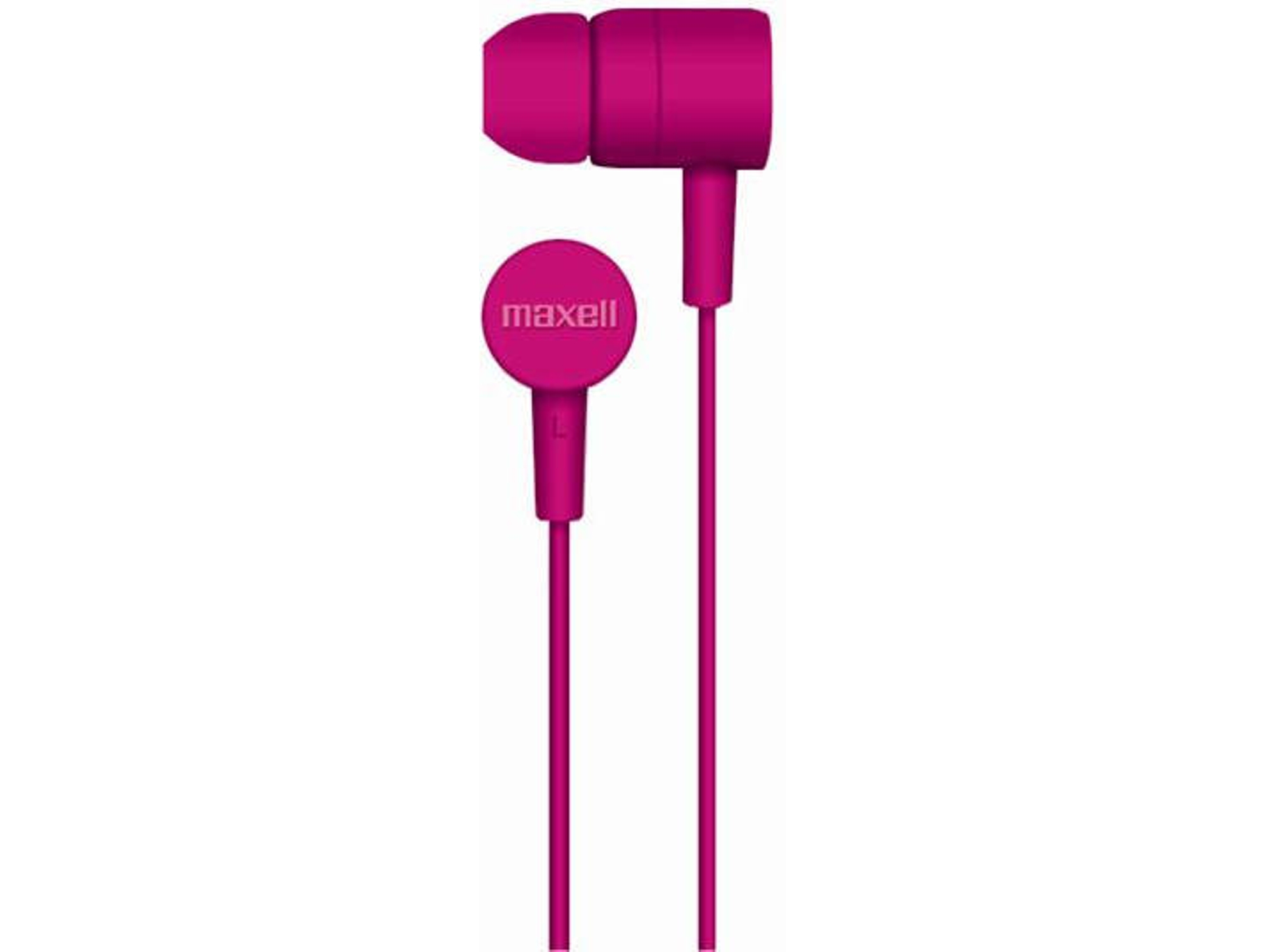 Auriculares MAXELL Spectrum (In Ear - Micrófono - Rosa)
