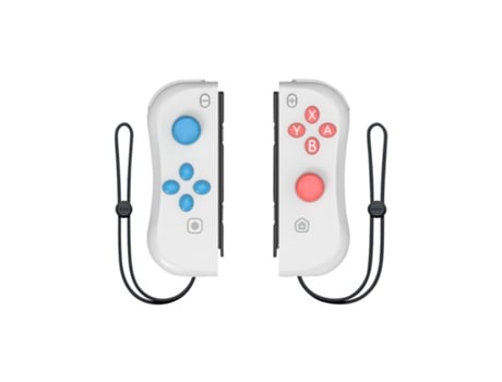 1 par de juegos inalámbricos Bluetooth Manija Joy Cons Controlador de juegos Gamepad para Nintend Switch NS Consola Joycon con correa para la muñec...