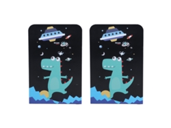 2 Piezas Soportes Para Libros Creativos Con Gran Capacidad Estantería De Escritorio Metal Soportes Para Niños