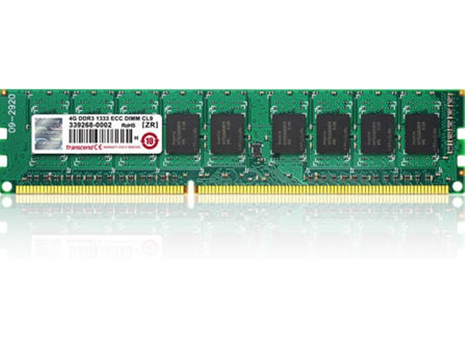 Memoria RAM DDR3 TRANSCEND TS512MLK72V6H (1 x 4 GB - 1600 MHz)