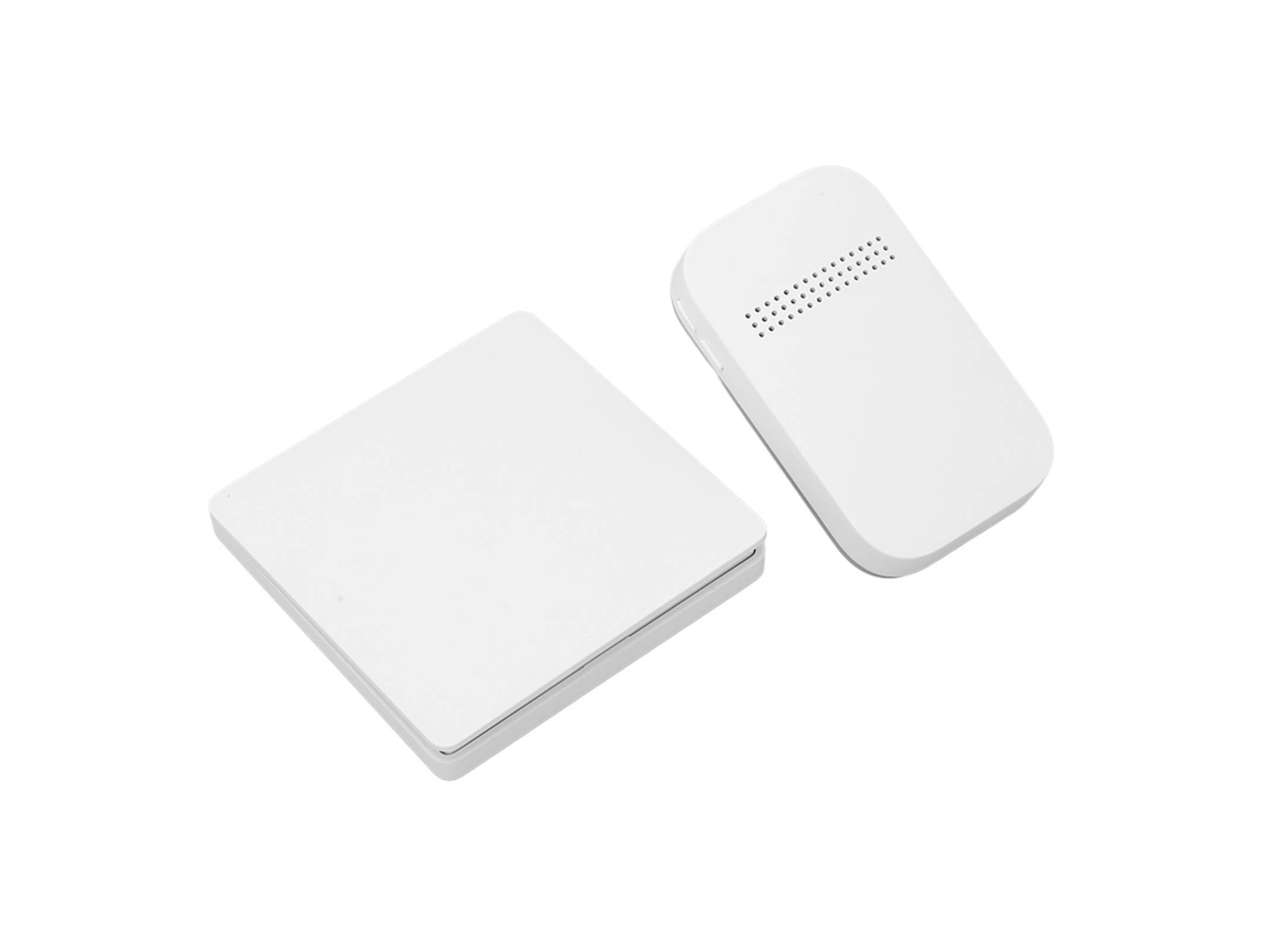 Timbre De Puerta Inalámbrico Autonomo 0.25w 433mhz Impermeable Para Hogares Apartamentos Empresas Clases