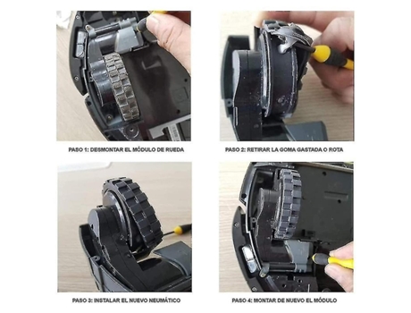 Accesorio Aspiradoras Universal Compatibilidad Cepillo Cepillo Rodillos Filtros Hepa IROBOT Roomba