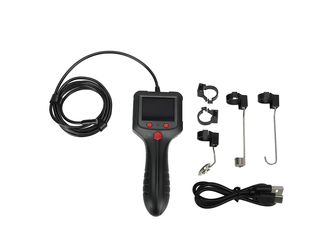 Endoscopio De 2,4 Pulgadas Con Pantalla Hd 1080p, Cámara, Dispositivo De Inspección Con Luces, Resistente Al Agua Para Uso Doméstico.