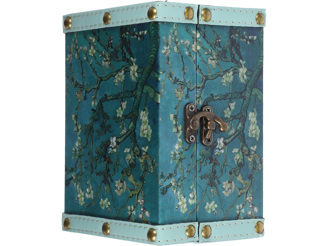 Joyero Madera Poliuretano Diseño Artístico Pintura Multifuncional Vintage Ideal Guardar Pulseras Anillos