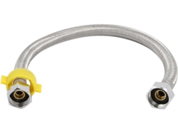 Grifería de inodoro de acero inoxidable 304, rosca de 20 mm, 40 cm CHABERLU