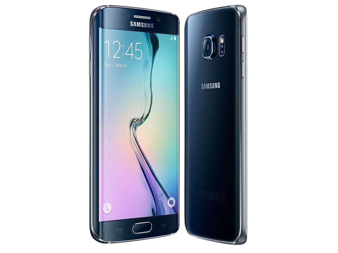 Smartphone SAMSUNG Galaxy S6 Edge (Reacondicionado Marcas Mínimas - 32 GB - Negro)