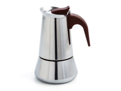 Cafetera Italiana QUID Milan Metal 4 Tazas