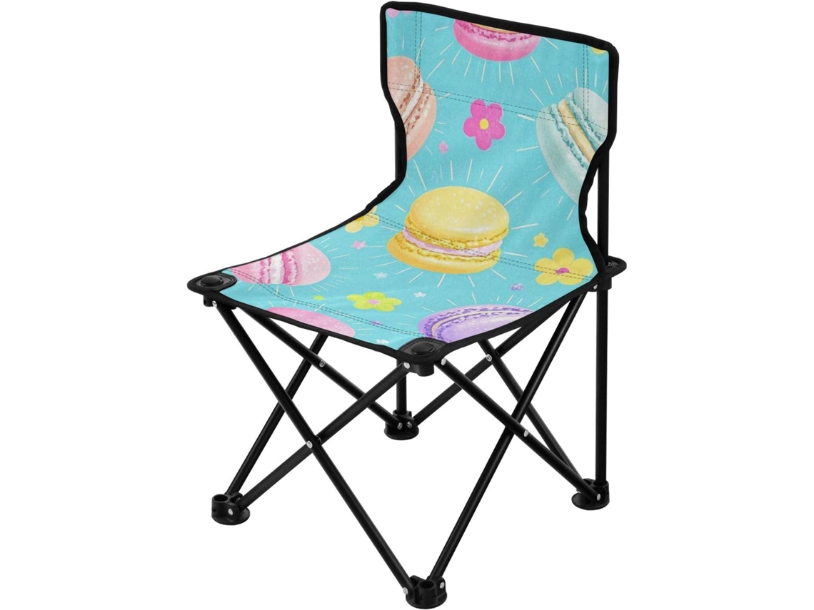 Silla De Camping Plegable Ultraligera Hierro Resistente Ligera Compacta