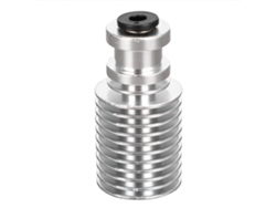 Disipador De Calor Extruder Acero Inoxidable Plata Filamento 1.75mm Accesorios De Actualización Para Impresora 3d