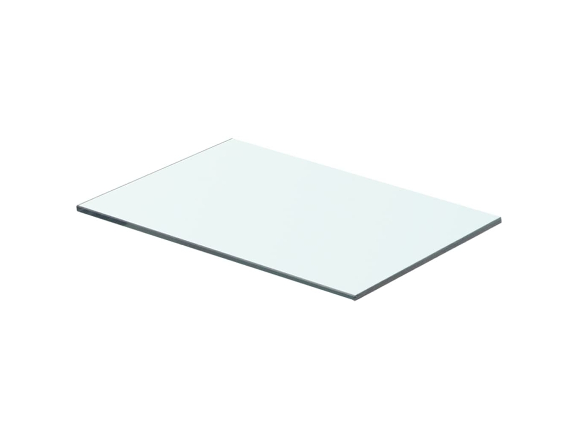 Estante de cristal transparente de 40 x 20 cm para decoración del hogar