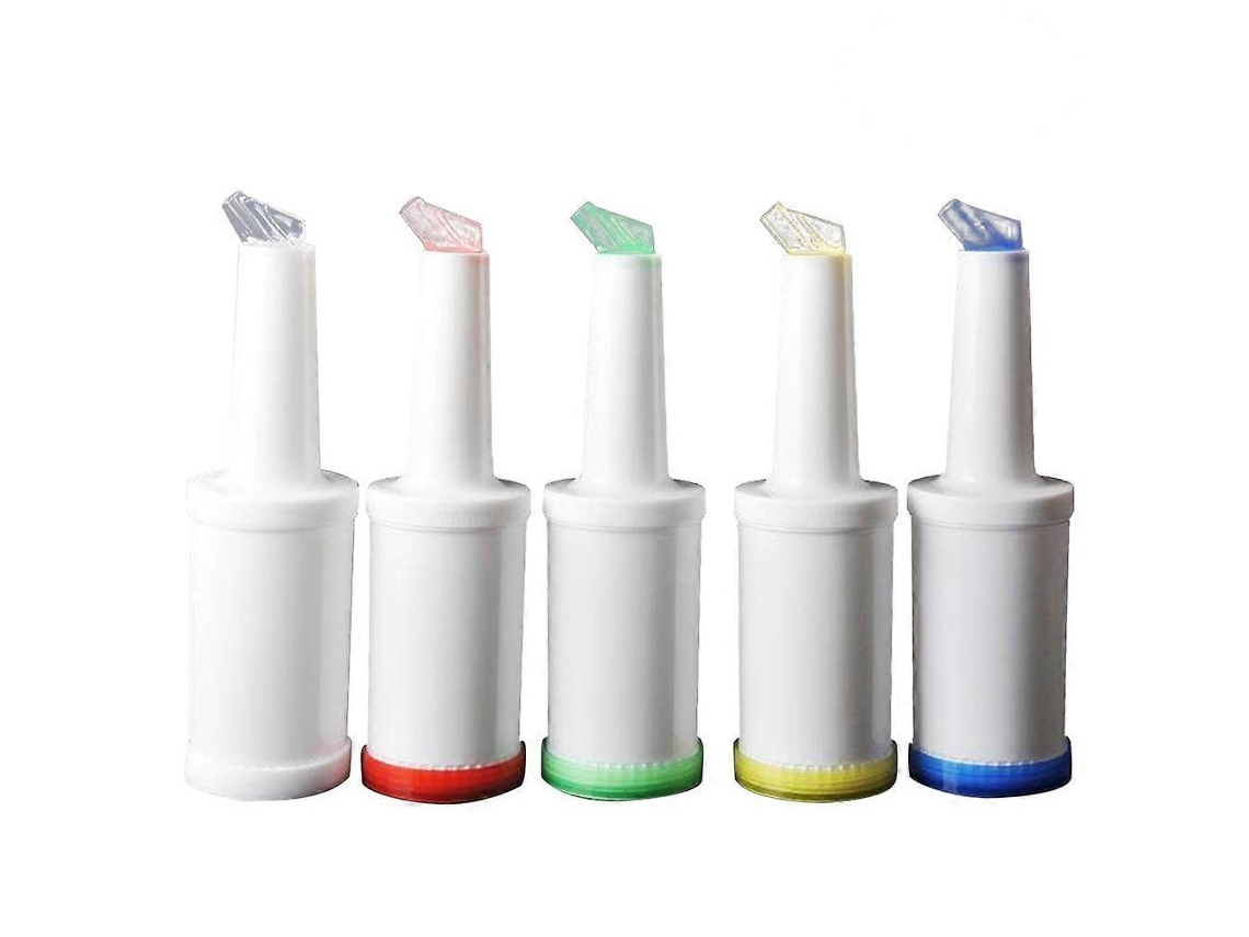 Piezas De Recipientes De Plástico Para Bebidas, Botellas Para Verter, Recipientes Para Almacenar Bebidas, Bar, Barman Webake
