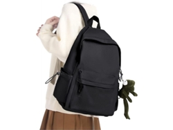 2026-mochila Ligera Impermeable Para Colegio Estudiantes Adolescentes Niños Niñas Aesthetic Vax Negro