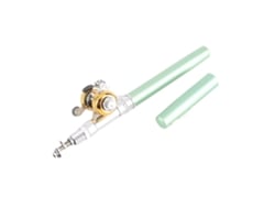 Kit De Caña De Pescar Pluma Mini Portátil Telescópica Con Carrete Combo Verde