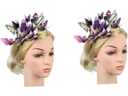 Conjunto De 2 Acessórios De Cabelo Com Design Elegante Para Mulheres, Perfeito Para Festas E Ocasiões Especiais.