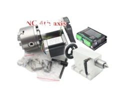 CNC de cuarto eje, motor paso a paso Nema23, controlador K11 de 100 mm OEM