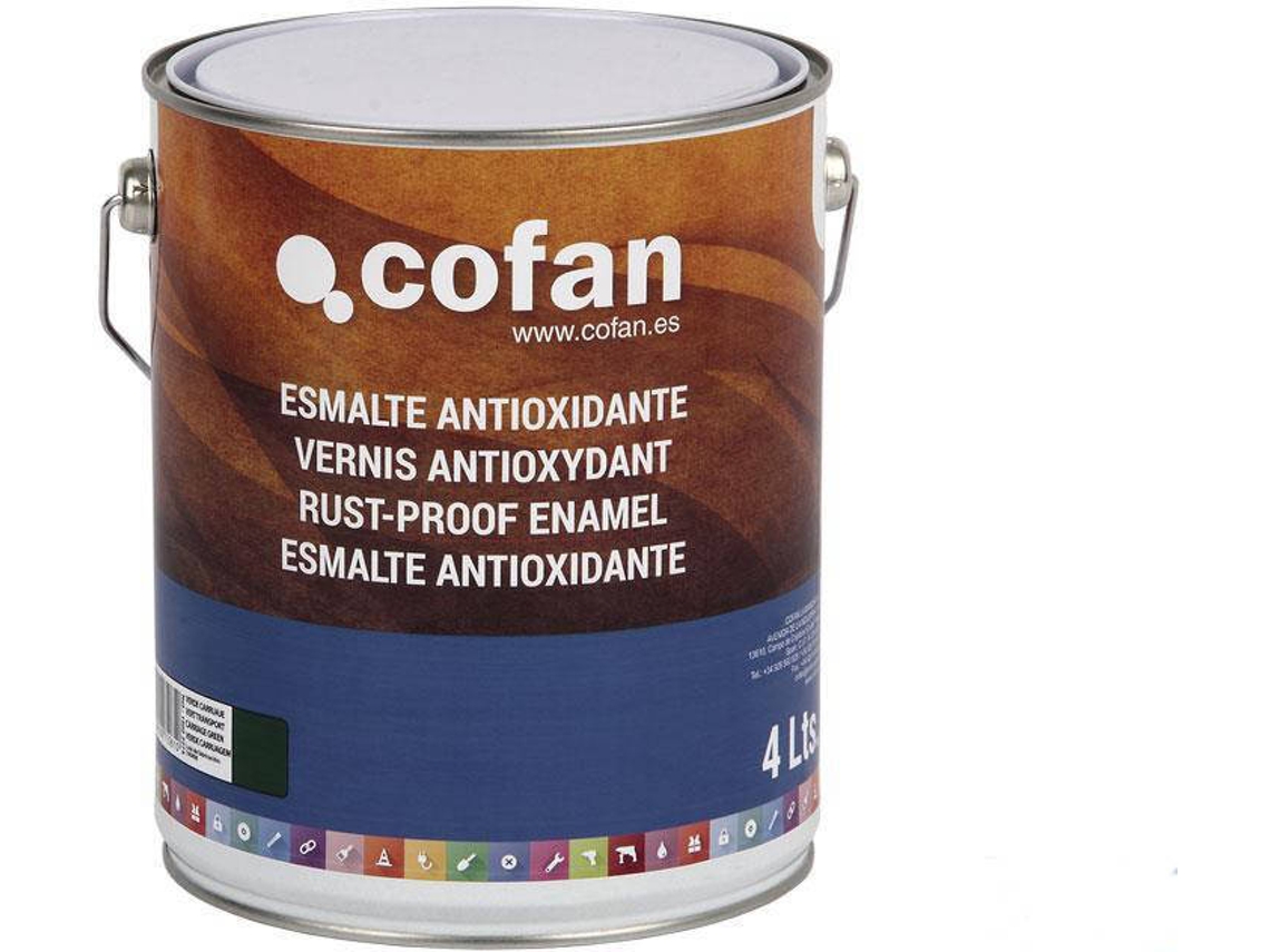 Esmalte Antioxidante COFAN Gris Plata (4L)