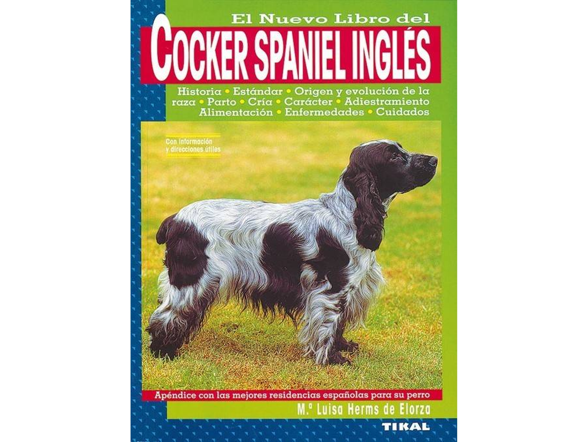 Libro Cocker Spaniel Inglés. de María Luisa Herms de Elorza (Español)