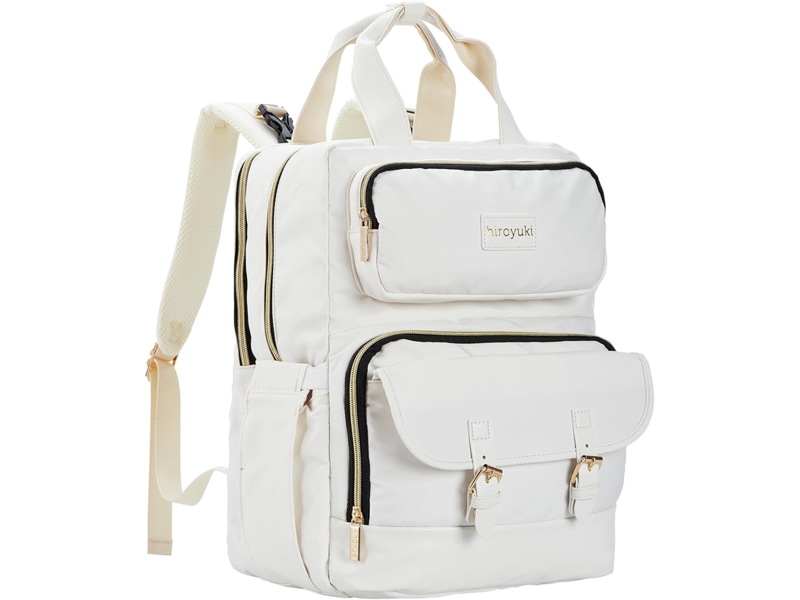 Mochila Premamá Multifuncional E Impermeable, Bolso Cambiador De Gran Capacidad (beige) Czhhmart
