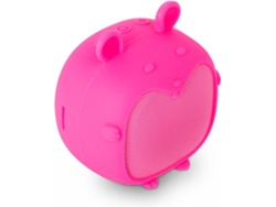 Altavoz Bluetooth SPC Pup (Rosa - 3 W - Autonomía hasta 3 h - Alcance hasta 10 m)