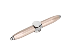 2026-pluma Giratoria Con Luz Led Gyro Luminescente Para Aliviar El Estrés Bolígrafo De Oro De Dedo