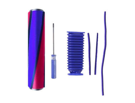 Conjunto de mangueira de escova de rolo macio para aspirador de pó dyson v6 v7 v8 v10 v11