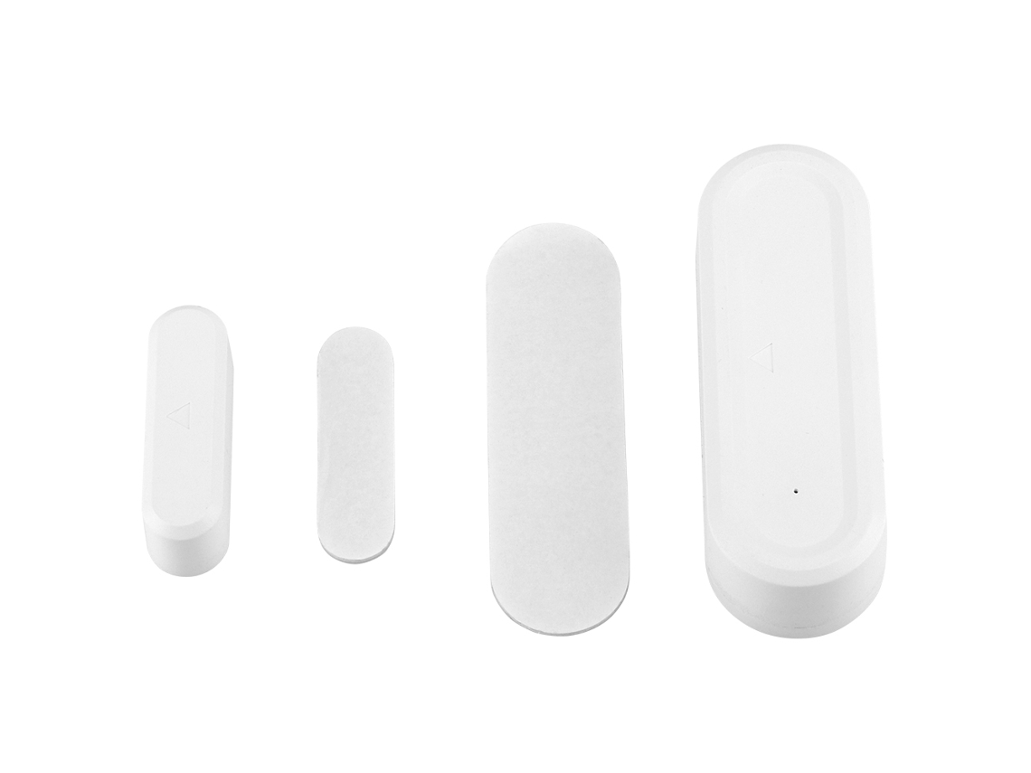 Sensor de puerta de contacto magnético inalámbrico de 433 MHz, detector de alarma de garaje, seguridad para el hogar
