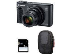 Kit Cámara Compacta CANON Powershot SX740 HS + Bolsa SD 4 Go