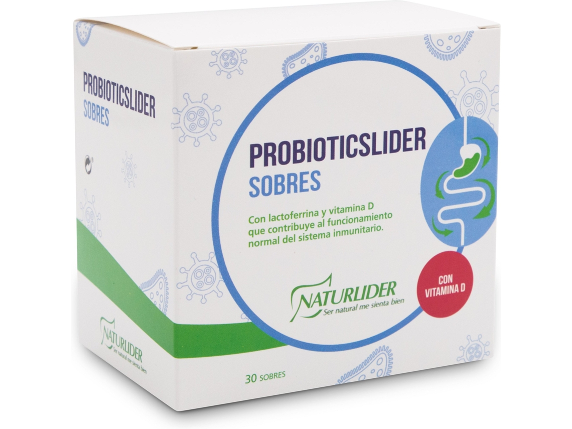 Complemento Alimentar NATURLIDER Probioticslider 30 Sobres (150 ml)