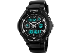 Militar Analógico Digital Pantalla Multifuncional Doble Hora Alarma Cronómetro Retroiluminación 50m Reloj Deportivo A Prueba De Agua Yuysan