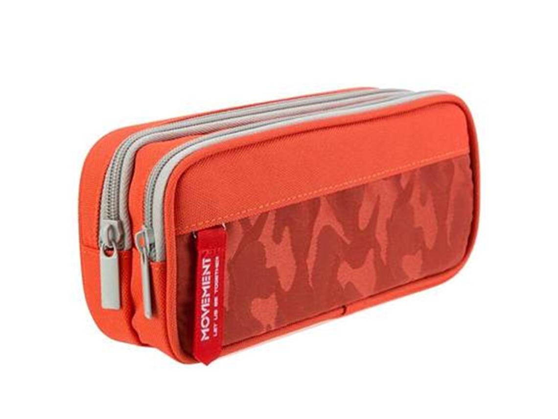 (estilo 3) Estuche De Lona Con Doble Cremallera, Estampado De Camuflaje