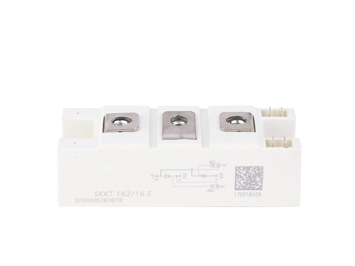 Módulo de tiristor bidireccional Veloriskku Skkt162/16e 160A 1600V con placa controlada por silicio