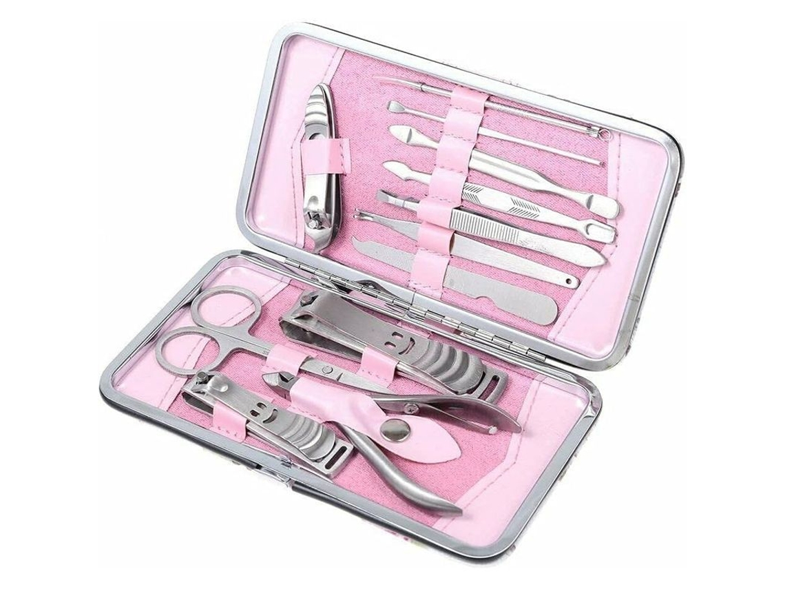 Kit De Manicura De 12 Piezas Para Uñas Gruesas, Cortaúñas Y Productos Para El Cuidado De Las Uñas De Los Pies.