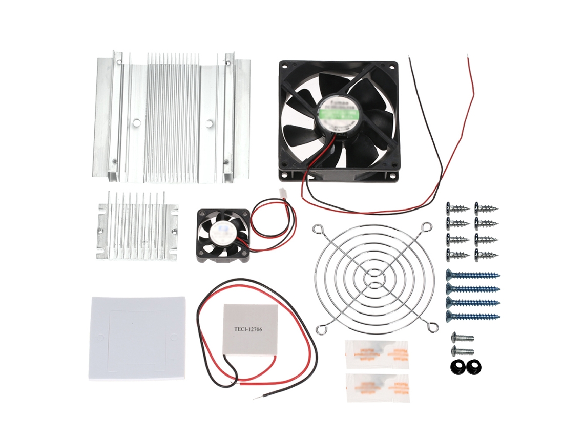 2026velora-kit De Refrigeração Termoelétrica Peltier Diy Tec1-12706 Com Radiador E Fanar