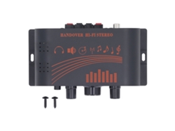 Amplificador de Potência HiFi 2 Canais 40W DC12V Estéreo para Carro e Casa