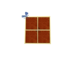 Set 4 Fieltros Adhesivos Cuadrados 44x38mm Marron Gsc 003802774
