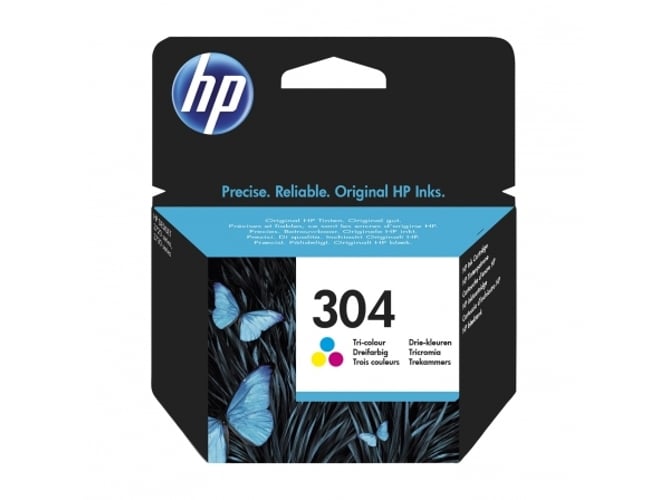 Cartucho de tinta Original HP 304 Tricolor para Deskjet serie 3700
