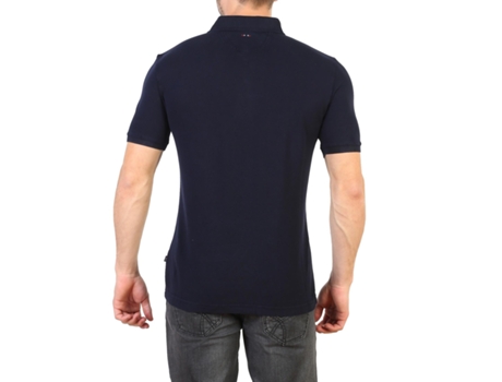 Polo Napapijri Azul Marinho