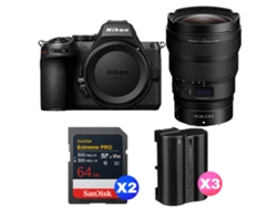 Nikon Z5 Ii + 14-24mm F/2.8 S + 2 Sandisk 64gb Extreme Pro Uhs-ii Sdxc + 3 Nikon En-el15c + Ebook “20 Consejos Para Fotos Que Impactan”