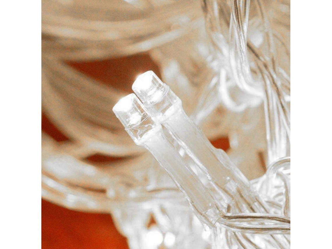 Luces LED navideñas con control remoto para decoración de patio