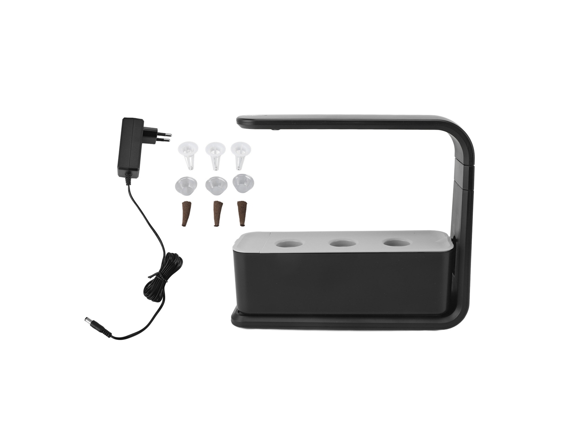 Kit De Germinación Hidropónica Para Jardín Interior Con Luz De Cultivo De Espectro Completo, Enchufe Europeo De 100-240 V.