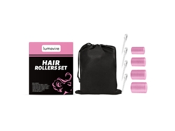 Kit de extensiones de cabello rizado autoadhesivas para mujer