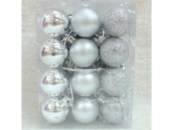 Bola navideña con Papá Noel para colgar en el árbol, decoración para el hogar o fiestas. Hengjian