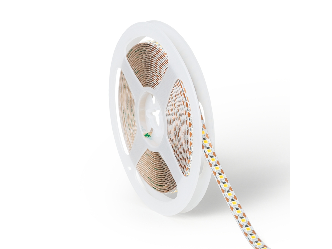 Tira Led 24v Smd 160 Led/m 5m 15w/m 1650lm/m Ancho 8mm Freecut Ip20 2700k Branco Quente