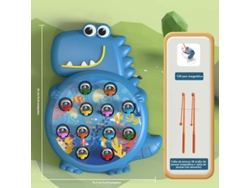 Juguete de pesca magnético para bebés, juguete educativo Mdug (azul)