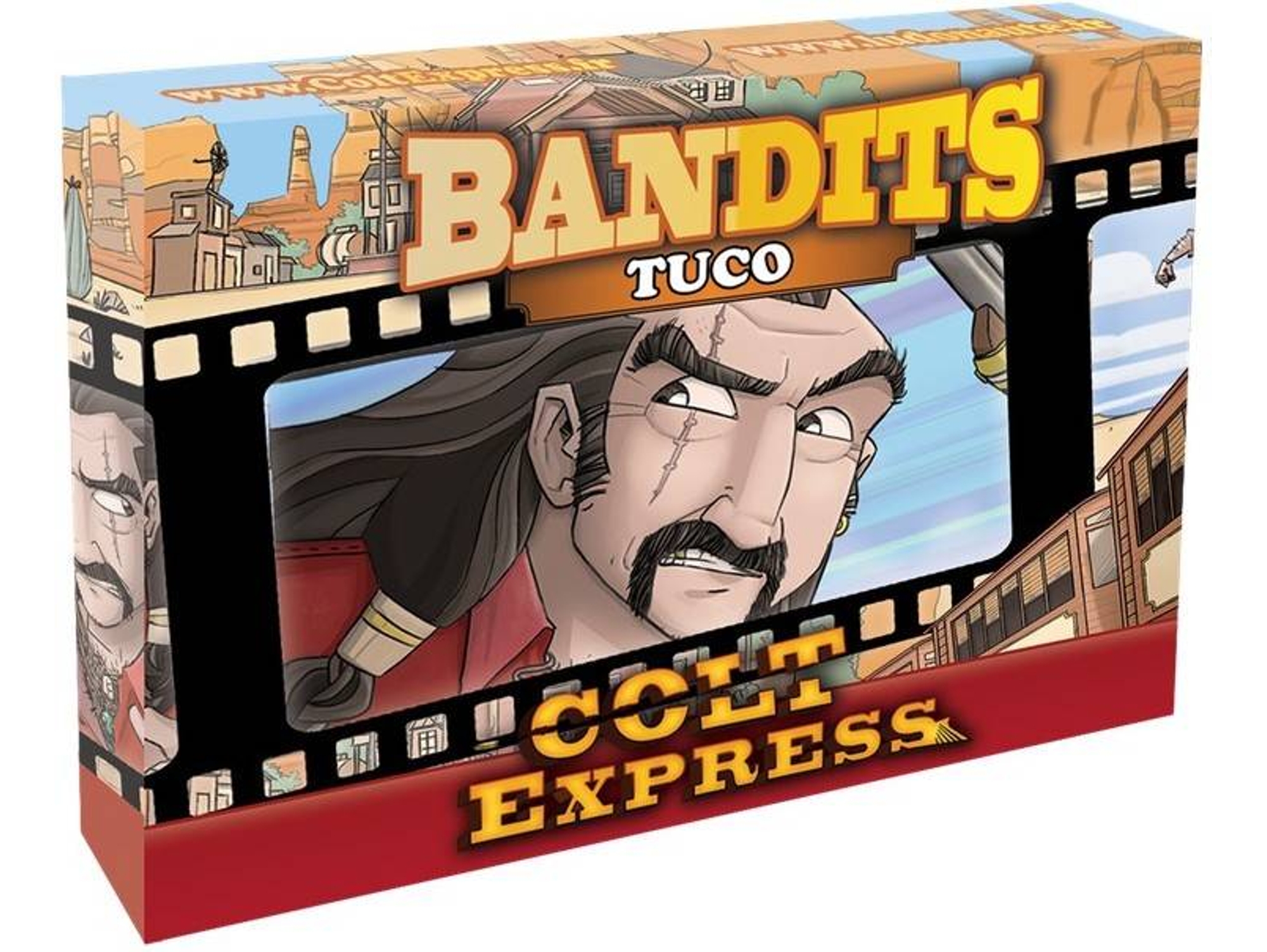 Juego de Mesa LUDONAUTE Colt Express Bandits Expansion-Tuco (Inglés - Edad Mínima: 10)
