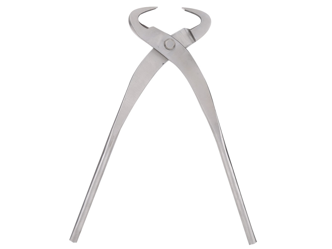 Cortador de ramas de acero inoxidable de 27 cm para bonsáis y jardinería.